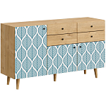 Буфет с принтом на дверцах Elise Cupboard варинант исполнения - 7 | Loft Concept в Тюмени