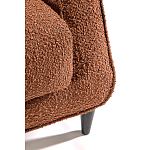 Диван в гостиную Portree Sofa Терракотовый букле варинант исполнения - 6 | Loft Concept в Тюмени