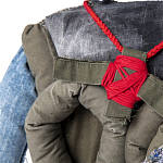 Кукла из джинсовой одежды и армейских палаток Rusalka Jeans&Tents варинант исполнения - 3 | Loft Concept в Тюмени
