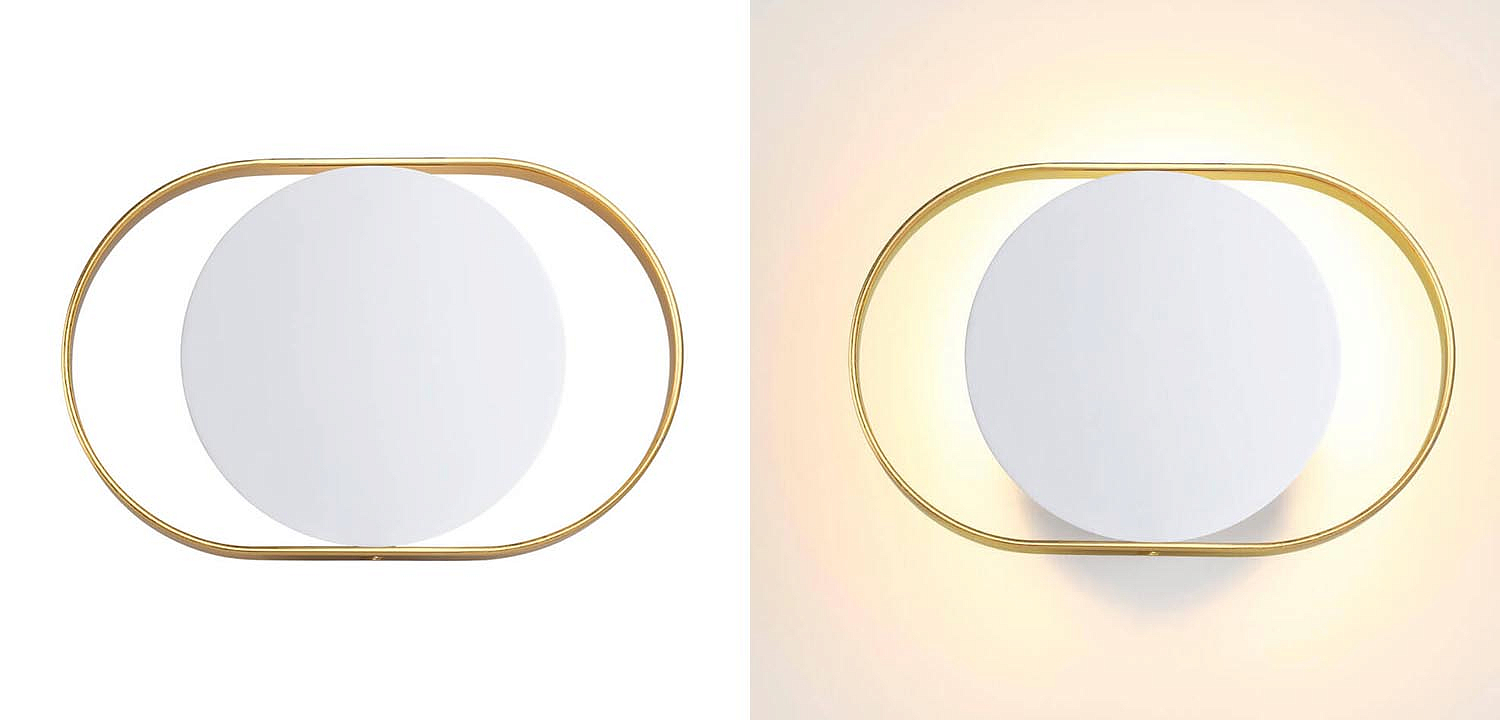 Бра Globo Ocular Sconce Oval White Бра Globo Ocular Sconce Oval White - Loft-Concept в Тюмени