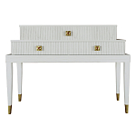 Премиальная Консоль с тремя ящиками Elsa Dreams White варинант исполнения - 4 | Loft Concept в Тюмени