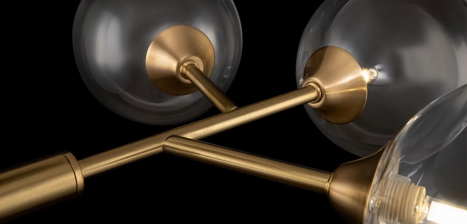 Потолочная люстра Gallotti & Radice Bronze 6 Потолочная люстра Gallotti & Radice Bronze 6 - Loft-Concept в Тюмени