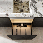 Кухонный гарнитур из натурального камня и дерева INTERSECTION Dada Engenereed Kitchen варинант исполнения - 17 | Loft Concept в Тюмени