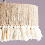 Люстра круглая плетеная с кисточками Solar Glow варинант исполнения - 7 | Loft Concept в Тюмени