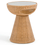 Приставной стол из ротанга Rattany варинант исполнения - 1 | Loft Concept в Тюмени