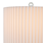 Настольная лампа с прозрачным корпусом и фактурным абажуром Charm and Luxury варинант исполнения - 2 | Loft Concept в Тюмени