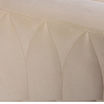 Кресло велюровое бежевое Cubic Silhouette варинант исполнения - 5 | Loft Concept в Тюмени