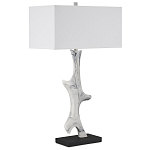 Настольная лампа с прямоугольным абажуром на каркасе в виде дерева Expressive Form варинант исполнения - 5 | Loft Concept в Тюмени