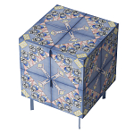 Тумба Short Ufo Blue варинант исполнения - 3 | Loft Concept в Тюмени