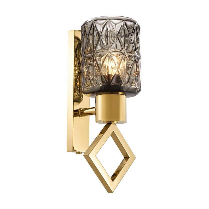 Бра Eichholtz Wall Lamp Touch Золотой Дымчатый (Smoke) Бра Eichholtz Wall Lamp Touch Золотой Дымчатый (Smoke) в Тюмени | Loft Concept