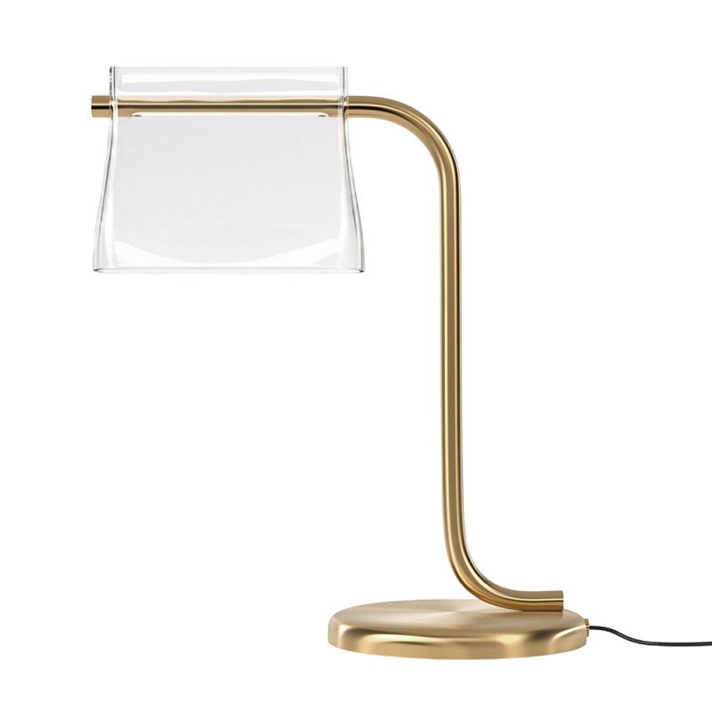 Настольный светильник Cabaret 3000К 8Вт Латунь Прозрачный в Тюмени | Loft Concept 
