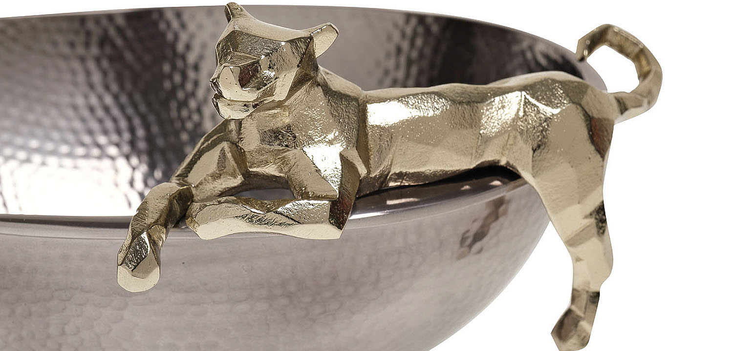 Блюдо Gold Jaguar Блюдо Gold Jaguar - Loft-Concept в Тюмени