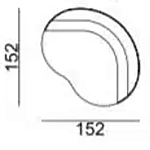 Кушетка Calypso варинант исполнения - 6 | Loft Concept в Тюмени