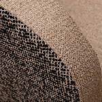 Кресло вращающееся черно-золотая рогожка Julia Armchair Golden Belt варинант исполнения - 2 | Loft Concept в Тюмени