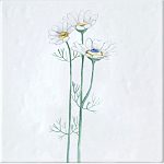 Плитка с узором Ромашки варинант исполнения - 2 | Loft Concept в Тюмени