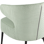 Современное мягкое кресло на металлических ножках Rakush Pistachio варинант исполнения - 7 | Loft Concept в Тюмени