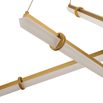 Светодиодная люстра Trumpet Tube Brass 107 варинант исполнения - 3 | Loft Concept в Тюмени