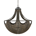 Люстра в форме колокола с декором из тонких железных нитей Jagged Pattern варинант исполнения - 4 | Loft Concept в Тюмени