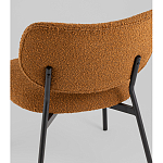 Кресло лаунж Jamie букле горчичный варинант исполнения - 3 | Loft Concept в Тюмени