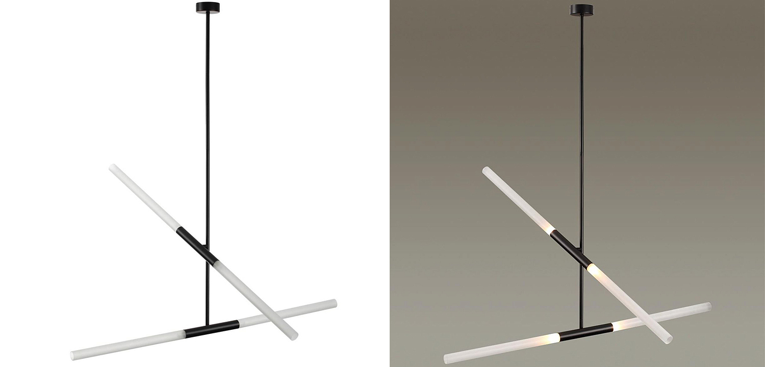 Светильник Black Delta Light 4 lamp Светильник Black Delta Light 4 lamp - Loft-Concept в Тюмени