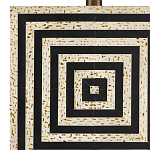 Настольная лампа с квадратным основанием и прямоугольным абажуром Neat Lines варинант исполнения - 1 | Loft Concept в Тюмени