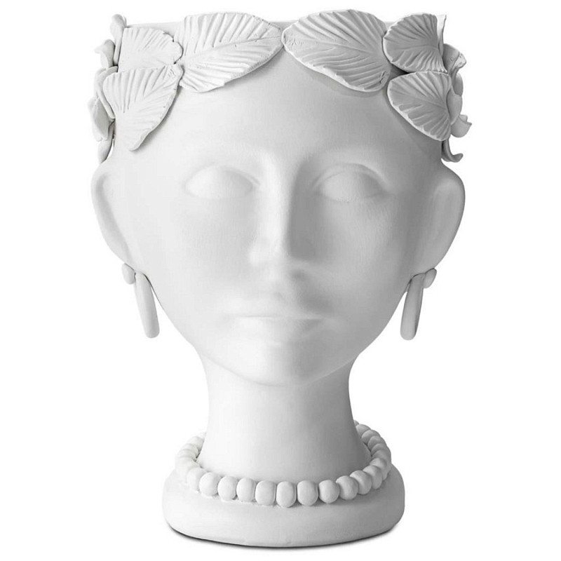 Ваза Vase Selva Mono Белый Ваза Vase Selva Mono Белый в Тюмени | Loft Concept