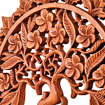 Панно из дерева круглое Sakura Panel With Trees варинант исполнения - 2 | Loft Concept в Тюмени