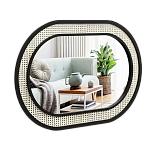 Зеркало в раме из ротанга Dewh варинант исполнения - 2 | Loft Concept в Тюмени