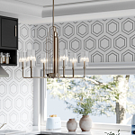  Люстра с прозрачными рифлеными цилиндрическими плафонами Kichler варинант исполнения - 27 | Loft Concept в Тюмени