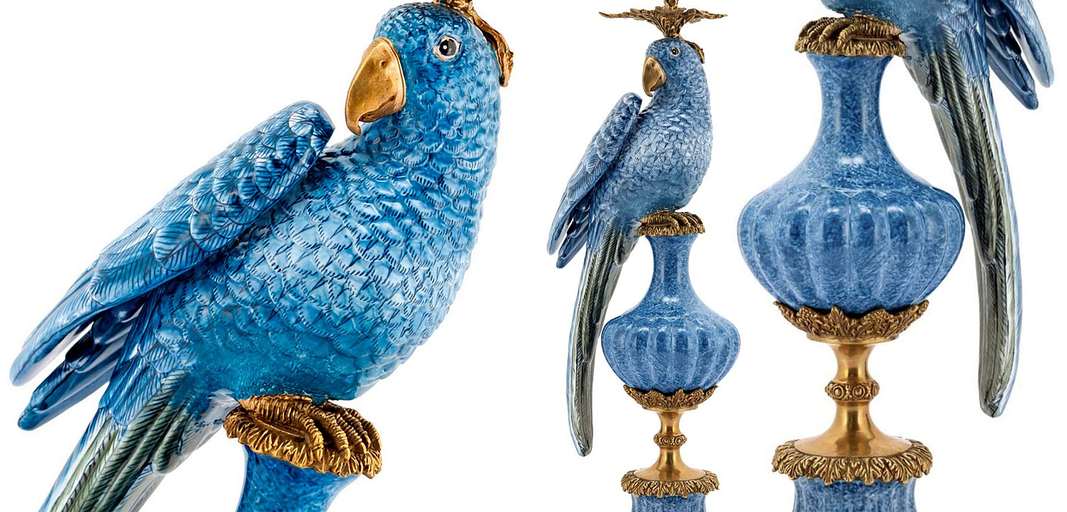 Подсвечник Abhika Candlen Parrot Atlantide Подсвечник Abhika Candlen Parrot Atlantide - Loft-Concept в Тюмени