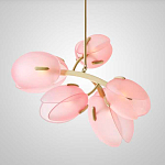 Дизайнерский Светильник Lilly Pink Tulip Lamp розовый плафон  варинант исполнения - 5 | Loft Concept в Тюмени