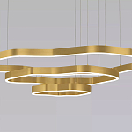 Люстра подвесная с 3-мя ассиметричными светодиодными лампами Golden Current варинант исполнения - 3 | Loft Concept в Тюмени