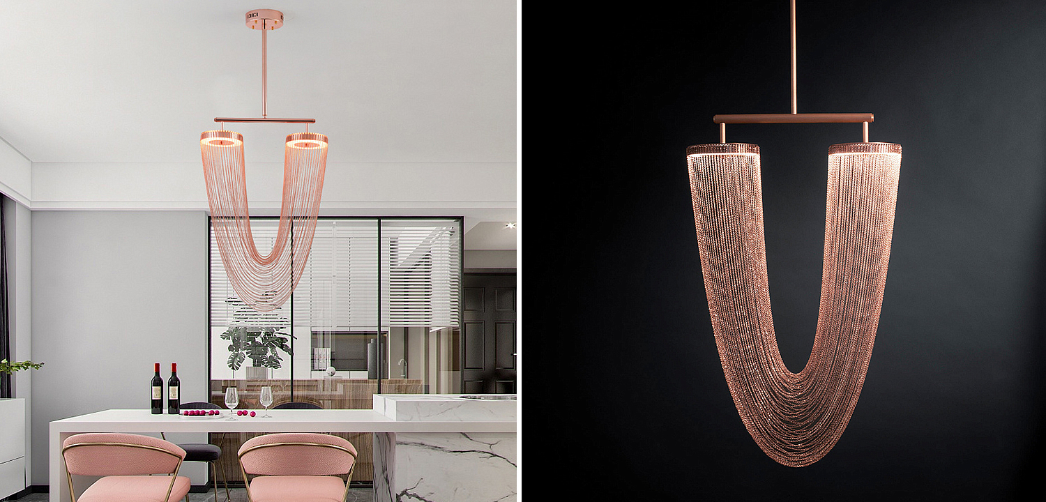 Люстра Otero Copper Larose Guyon Люстра Otero Copper Larose Guyon - Loft-Concept в Тюмени