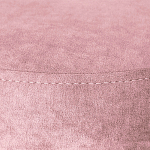 Банкетка круглая пыльно-розовый велюр на 4-х металлических ножках золотого цвета SANJAY варинант исполнения - 4 | Loft Concept в Тюмени