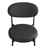 Стул мягкий Alfie Chair черный варинант исполнения - 5 | Loft Concept в Тюмени