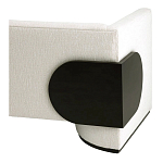 Дизайнерский Двухместный диван Florida Sofa  с элегантным деревянным декором  варинант исполнения - 4 | Loft Concept в Тюмени