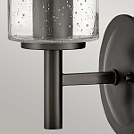 Бра с плафоном в форме цилиндра из прозрачного стекла с пузырьками Hinkley варинант исполнения - 9 | Loft Concept в Тюмени