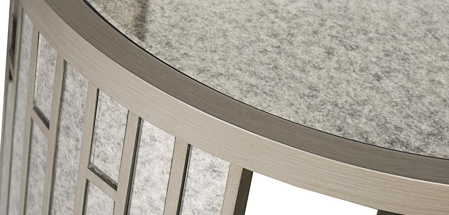 Тумба круглая Mirror Blocks Nightstand Тумба круглая Mirror Blocks Nightstand - Loft-Concept в Тюмени