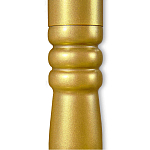 Вешалка золотого цвета с 4-мя крючками из пластика Curves Hangers варинант исполнения - 3 | Loft Concept в Тюмени