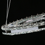 Люстра круглая с прозрачной хрустальной рамкой Maude Crystal Light варинант исполнения - 9 | Loft Concept в Тюмени