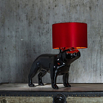Настольная лампа COLLECTION OF DOGS с абажуром Бульдог варинант исполнения - 4 | Loft Concept в Тюмени