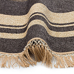 Ковер из комбинированного состава с узором Circles of goodness варинант исполнения - 3 | Loft Concept в Тюмени