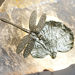 Бра Декоративный лист с стрекозой Glacial Fragment варинант исполнения - 1 | Loft Concept в Тюмени