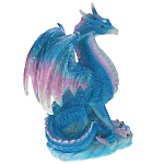 Декоративная статуэтка Дракон Blue Pink Dragon Statuette варинант исполнения - 1 | Loft Concept в Тюмени