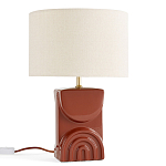 Настольная лампа из керамики и льна Brighter than the Stars варинант исполнения - 1 | Loft Concept в Тюмени