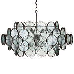 Люстра с каскадом из круглых стеклянных дисков Small Round Sequins варинант исполнения - 3 | Loft Concept в Тюмени