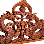 Панно из дерева драконы Panel With Trees варинант исполнения - 2 | Loft Concept в Тюмени