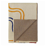 Плед хлопковый по мотивам эвенских орнаментов Ural and Siberian Patterns варинант исполнения - 3 | Loft Concept в Тюмени