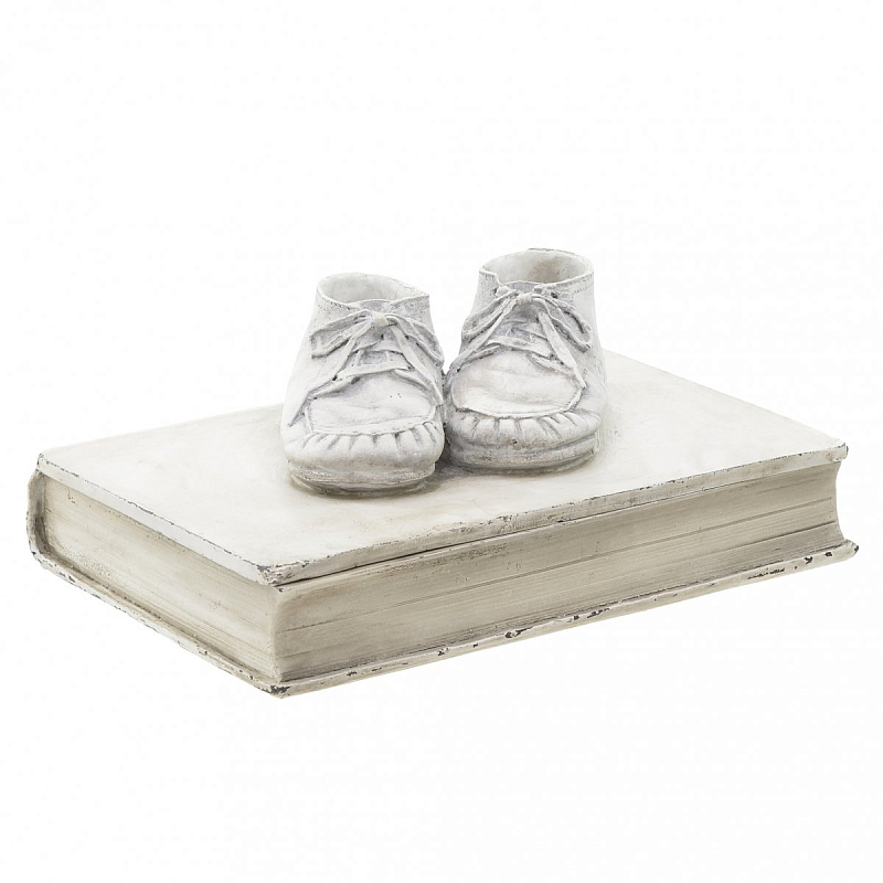 Шкатулка Baby shoes Молочный Шкатулка Baby shoes Молочный в Тюмени | Loft Concept