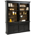 Витрина из массива сосны Sterling Showcase Black варинант исполнения - 1 | Loft Concept в Тюмени